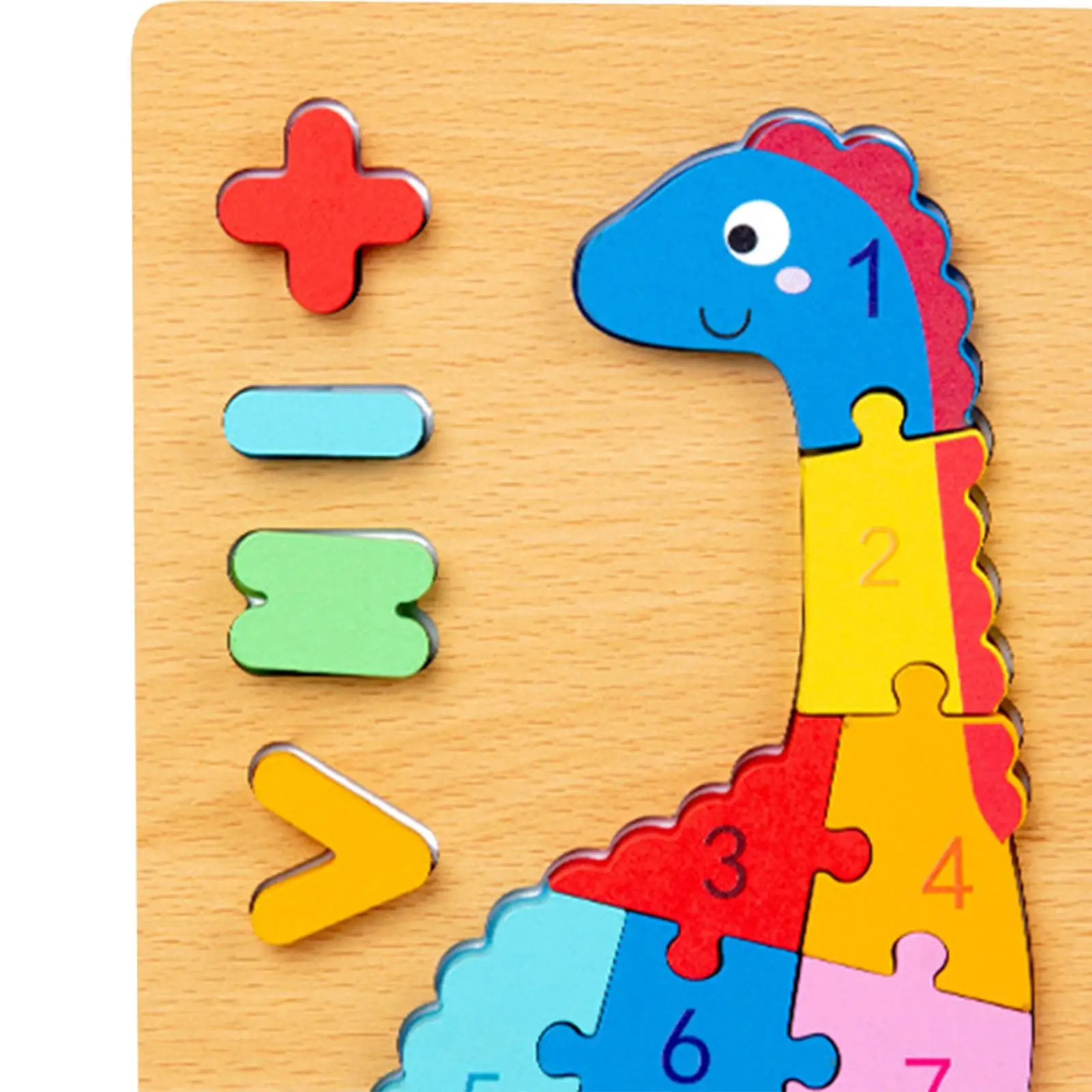 Jouets animaux de puzzle de chiffres pour la motricité fine de la maternelle, garçons et filles