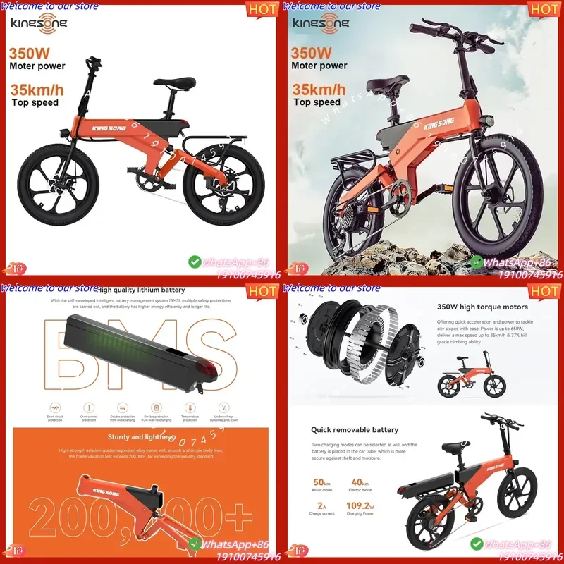 2026CE 20" Electric Bicycle 7 Speed Waterproof Folding Front Handlebar Electric Bike City E-bike for Urban Adventure & Light