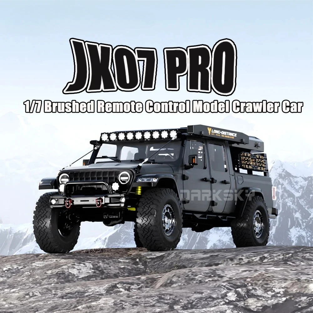 

JK07 PRO Матовый 4x4 RTR RC Гусеничный 1/7 Электрический пульт дистанционного управления Модель автомобиля Багги Взрослые Детские игрушки