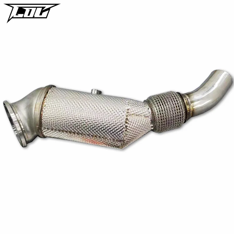 Exhaust Downpipe For BMW 118/218/220 B38 1.5T 2015-2018 Racing Performance Car Exhaust Pipe High flow catted downpipe