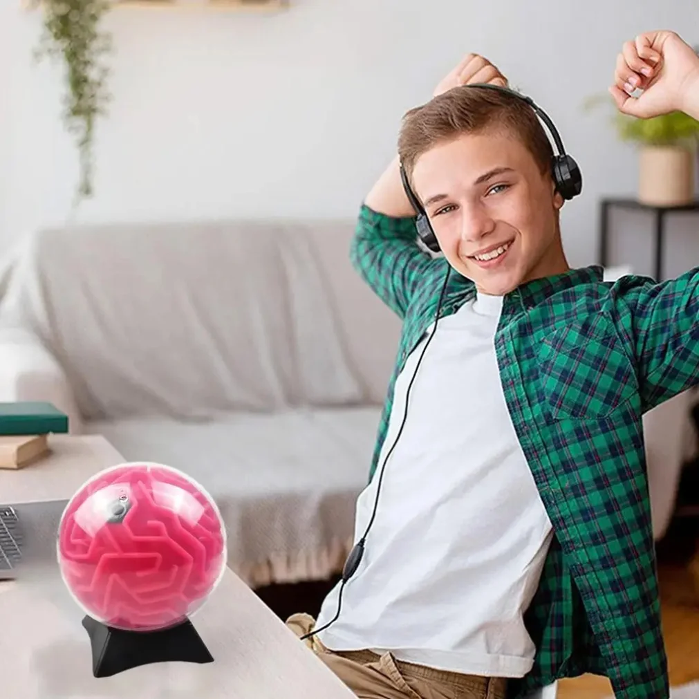 DUTRIEUX Ball Stand Display Holder Rack Support Base For Football Rugby Crystal Labyrinth Maze Ball Soccer Volleyball Basketball