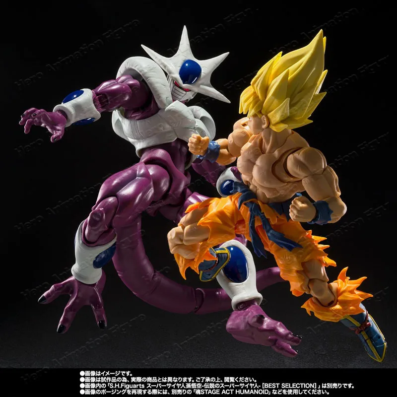 

In Stock BANDAI Original S.H.Figuarts Dragon Ball Son Goku COOLER FINAL FORM No. 40 SHF Action Figure Model Gift Collection