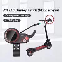 5 Pin 6 Pin Instrument TF‑100 Speedometer for KUGOO M4 Electric Scooter Kickscooter Display Panel with USB Charging Control S1Q3