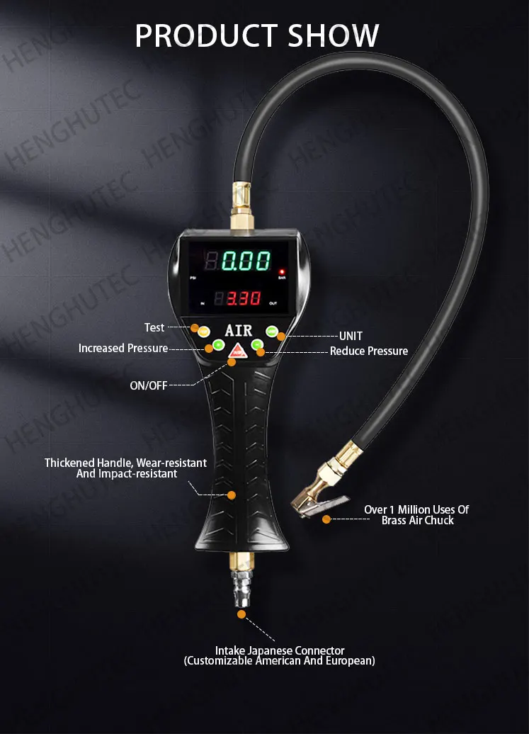 Vehicle Maintenance Made Easy: AED - 729 Advanced LED Tire Pressure  System