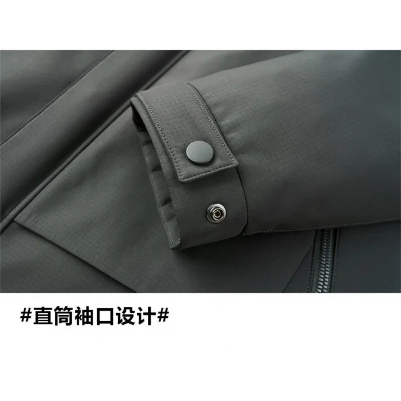 GIOIOMen's Down Jacket，2025Winter New Style Goose Down Filled Warm Business Casual High-Quality Down Cotton Jacket Coat