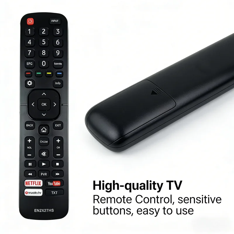 

EN2X27HS Replacement Remote Control for Hisense TV, Universal Remote , Fit for H55M3300 H43MEC3050 H65M7000 H75M7900