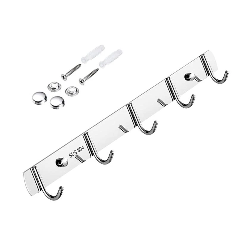

Y3NA Stainless Steel Hook Sturdy Organizers for Secure Hanging in Various Rooms