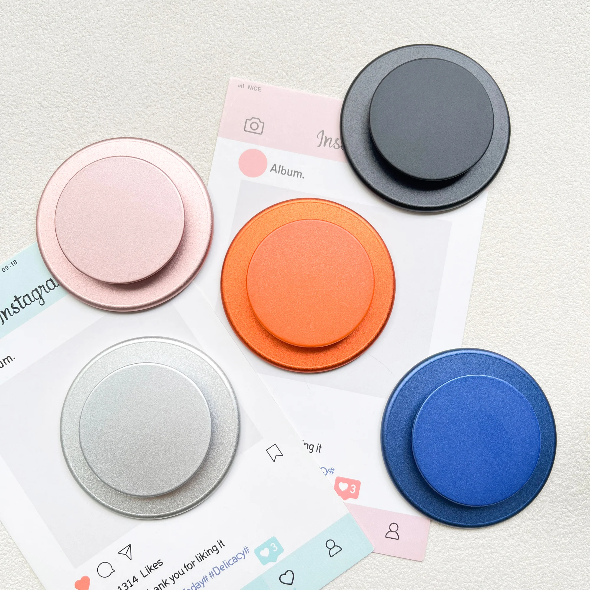 Hochwertiger Magnetischer Faltbarer Handy-Griffhalter, Ringhalterung für iPhone, Samsung, Xiaomi, Erweiterbarer Fingerständer – Detail 6