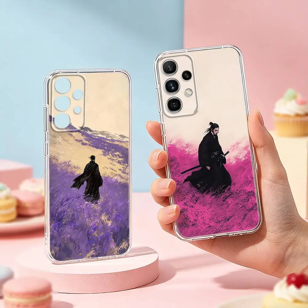 V-Vagabond phone Case For Samsung S25,24,21,22,23,30,Ultra,20,Plus,Fe,Lite,Note Transparent Cover