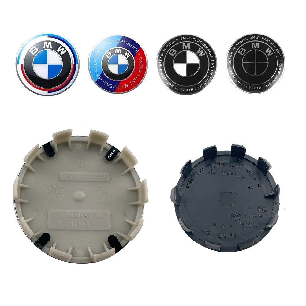 20pcs 56mm 68mm bmw Car Wheel Center Hub Cap Auto Rim Covers For Bmw E36 E46 E53 E90 E60 E61 E93 E87 X1 X3 X5 X6 F30 F20 F10 G30