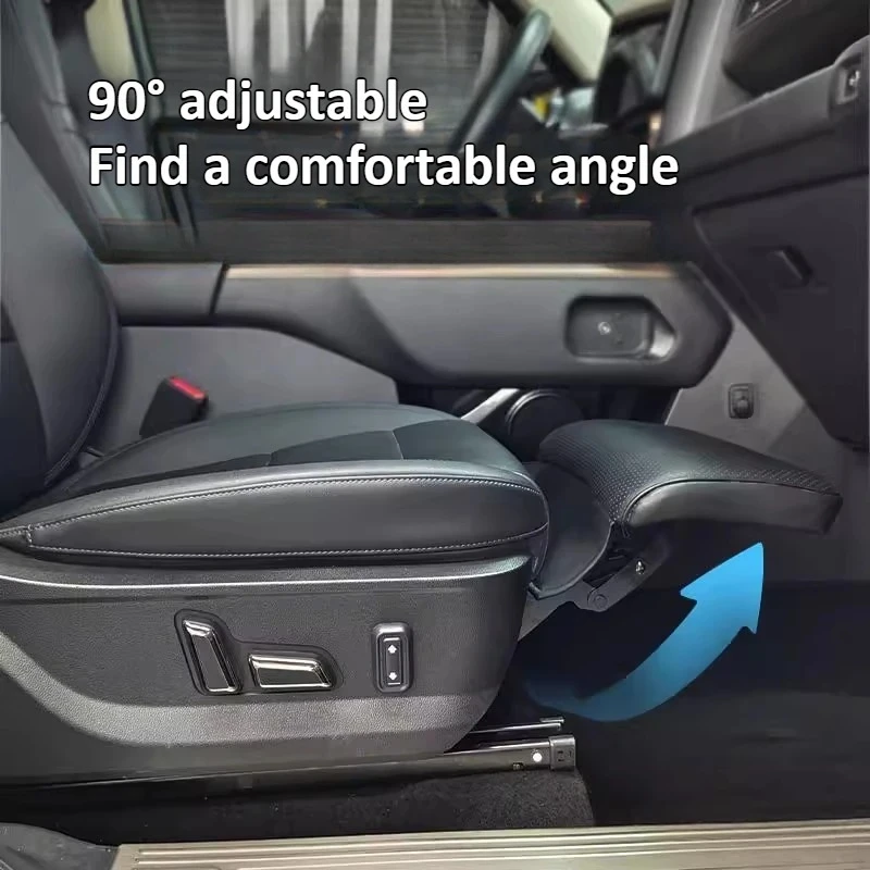 

Для GWM Haval Raptor 2025, электрическая опора для ног переднего пассажира, подставка для ног второго пилота Queen, удлиненная подставка для ног, автомобильные аксессуары