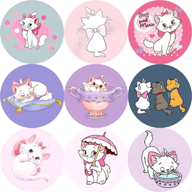 

Держатель для телефона, подставка для телефона, ручка Disney Marie Cat, аксессуары для мобильных телефонов Soporte Movil для iPhone 16, 12, 13 Pro Max