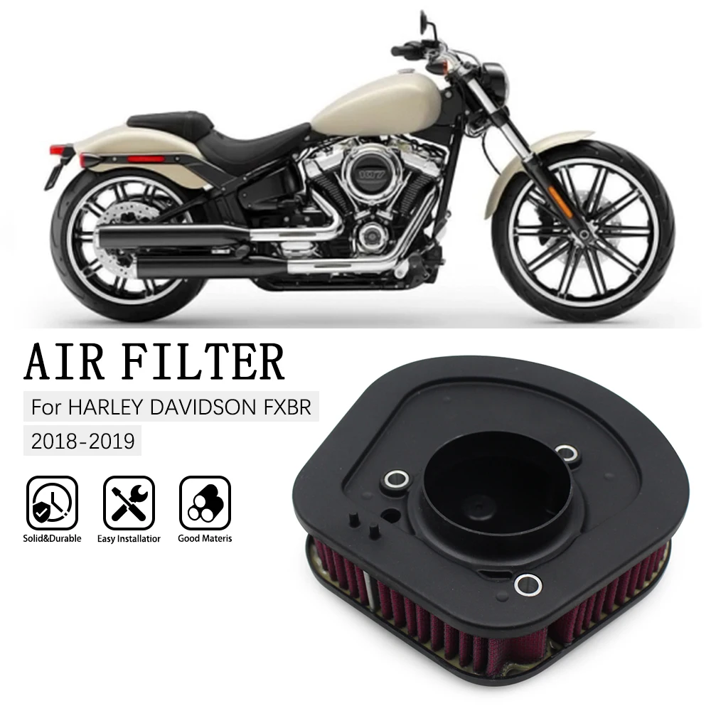 

Motorcycle Air Cleaner Filter Element For HARLEY DAVIDSON FXBR BREAKOUT 2018 2019