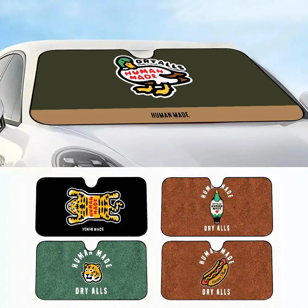 

H-Humans M-Made Автомобильный солнцезащитный козырек Автомобильный изоляционный солнцезащитный козырек на лобовое стекло, солнцезащитный козырек с УФ-блокировкой