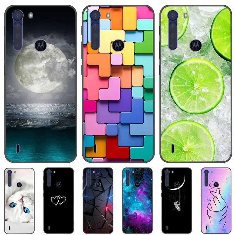 For Motorola One Fusion Case Fashion Cool Soft Silicone Cover For Moto One Fusion Plus Phone Cases OneFusion Fusion+ Funda Capas