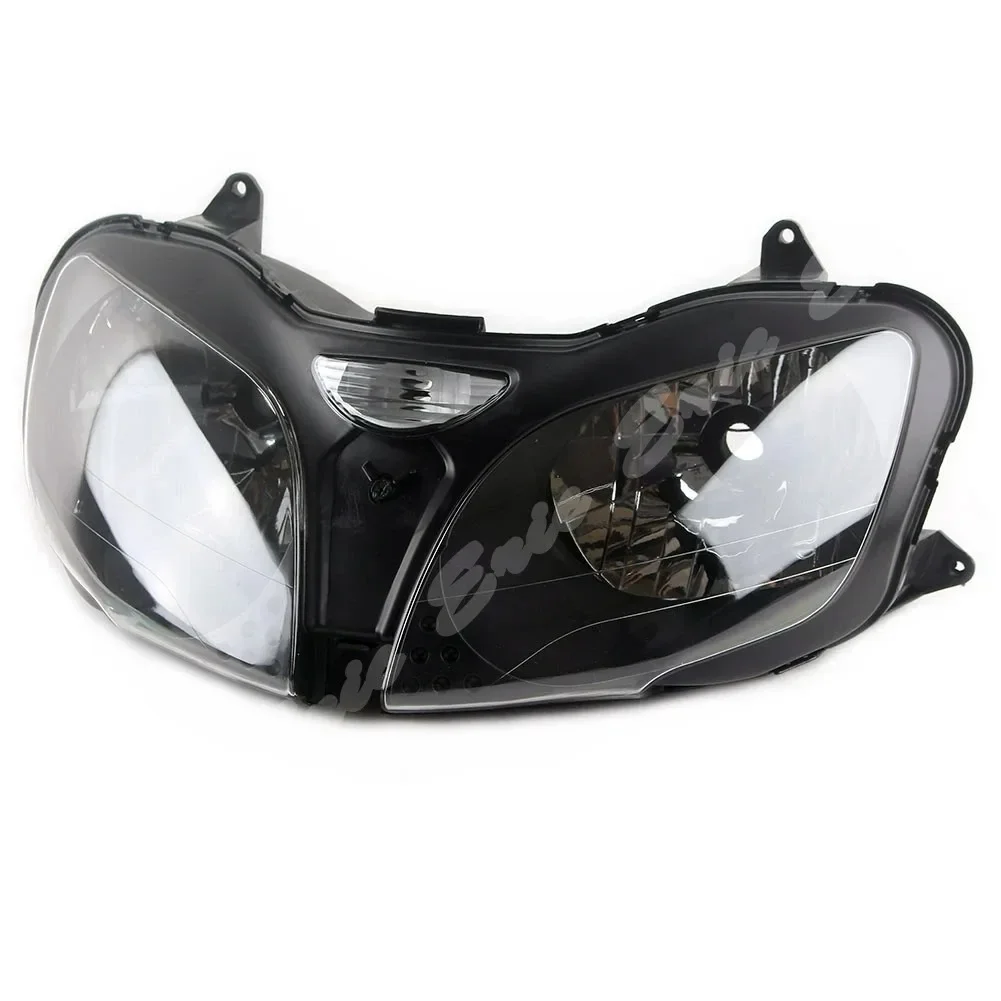 Front Headlight Lamp Assembly For Kawasaki Ninja ZX9R 2000 2001 2002 2003/ZX6R 2000 2001 2002/ZZR600/ZX600J 2000-2008 Clear