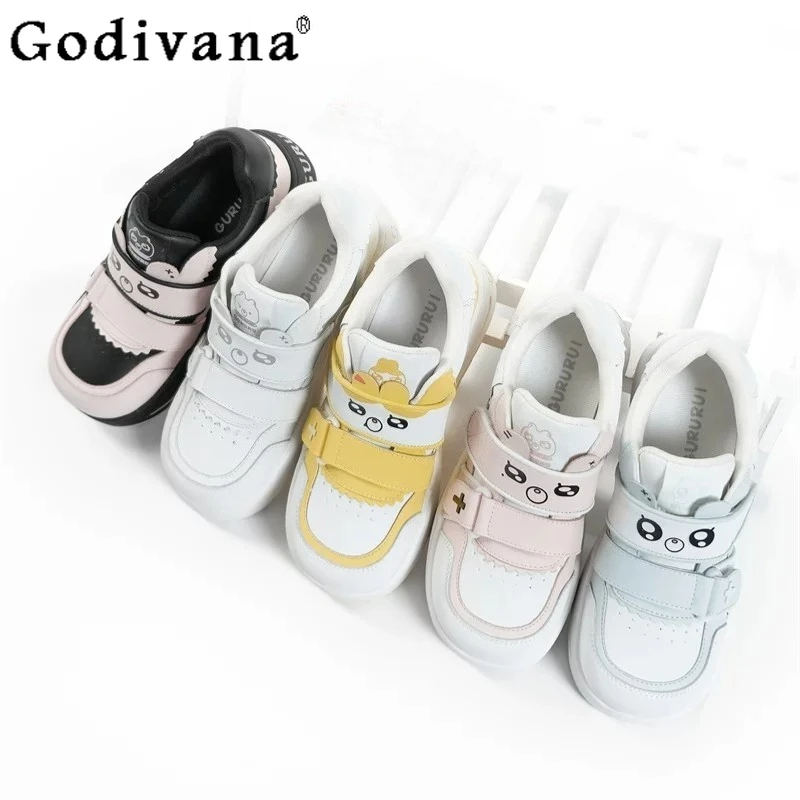 

Original Sweet Girls Kawaii Shoes Spring and Summer New 2026 Student Casual Platform Sneakers Women's Sports Shoes