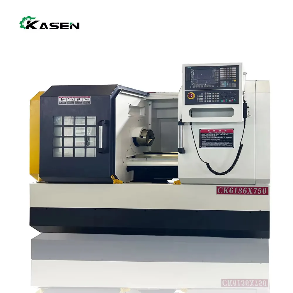Tornio CNC Ck6136 completamente automatico piccolo ad alta precisione in vendita