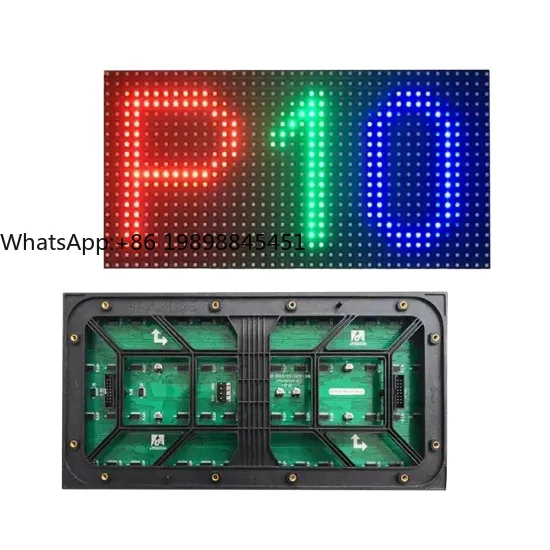 

P10 Indoor/Outdoor LED Display Electronic Screen Module Dot Matrix LED for Conference Room Stage