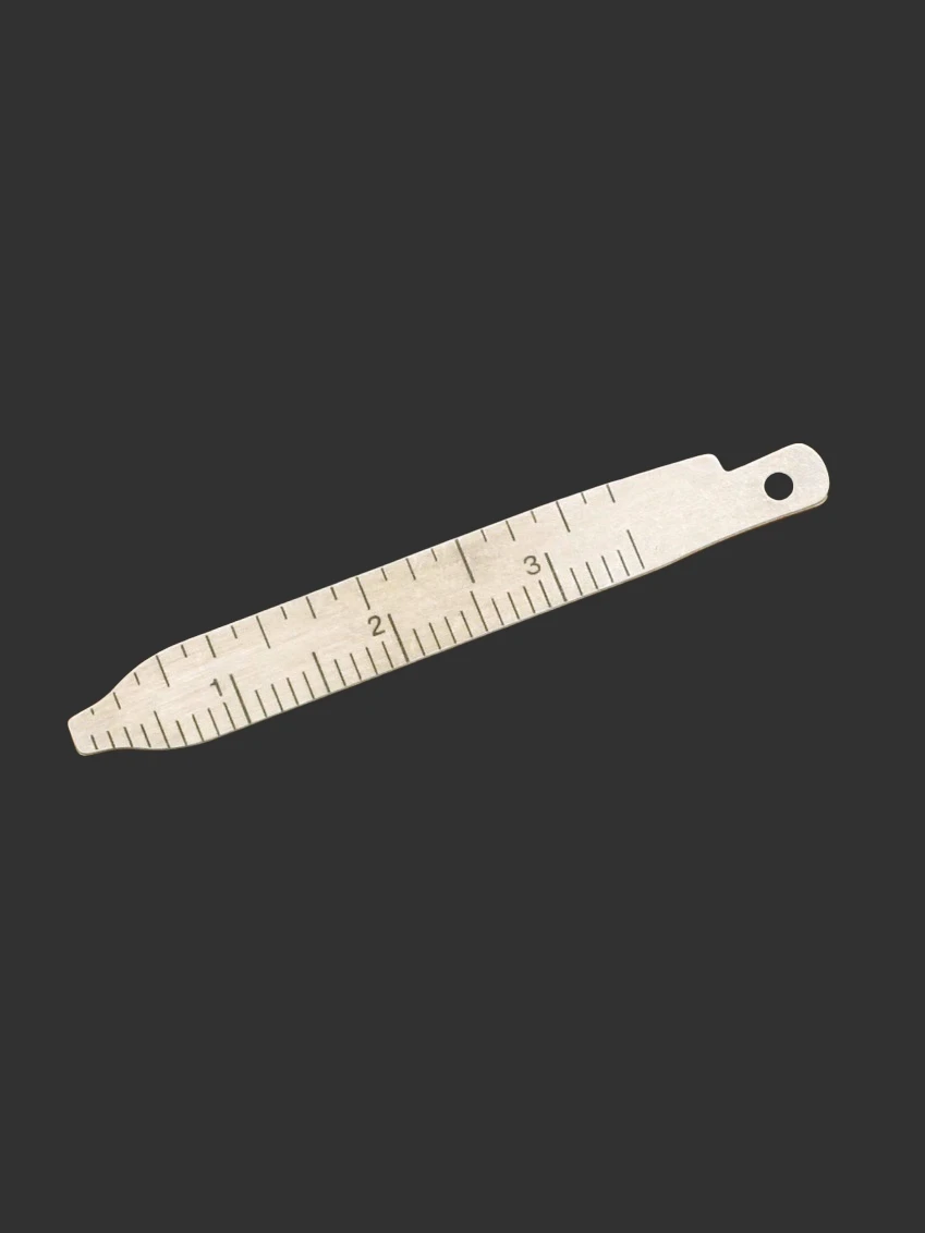 1 Piece Replacement Part Original Ruler with Screwdriver 2.5mm for 58mm Victorinox Swiss Army Knife MiniChamp