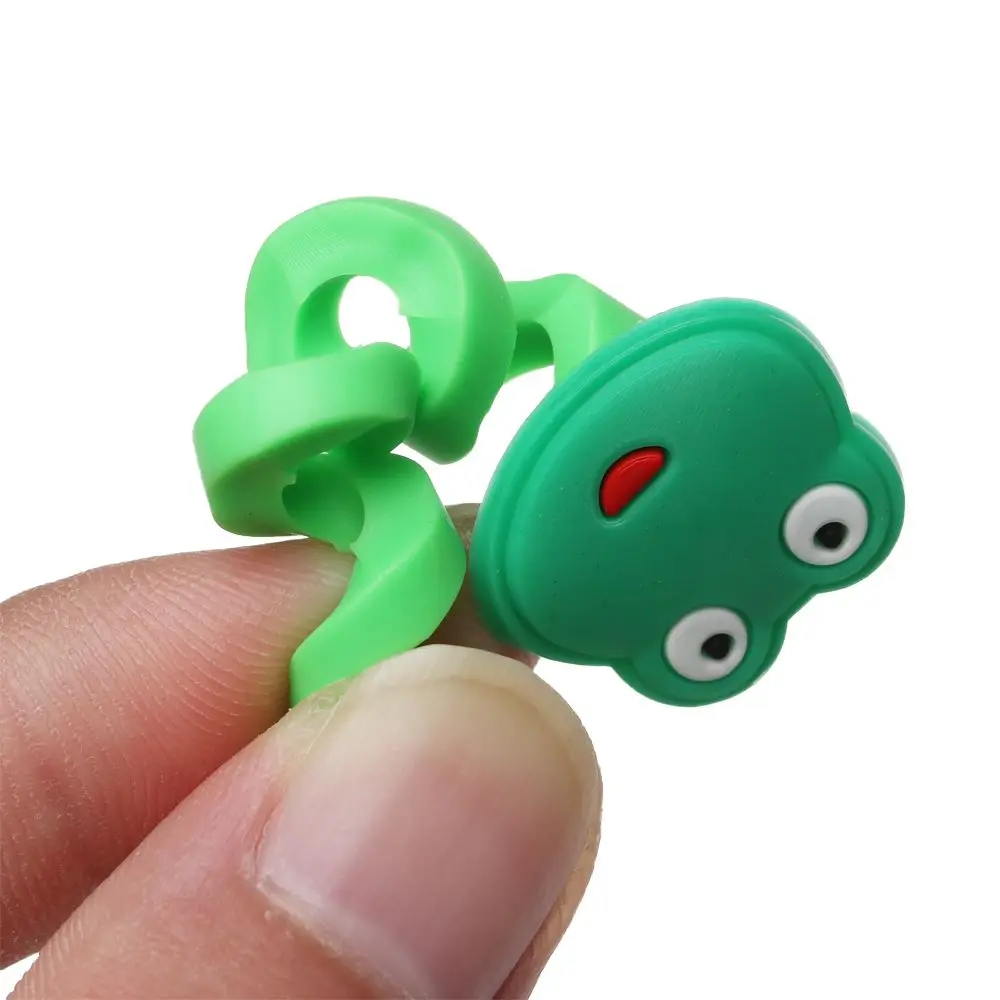 Cute Cartoon ochraniacz kabel spiralny linia danych przewód ochronny pokrowiec oplot na kable kabel do ładowarki USB ochraniacze przewód zasilający