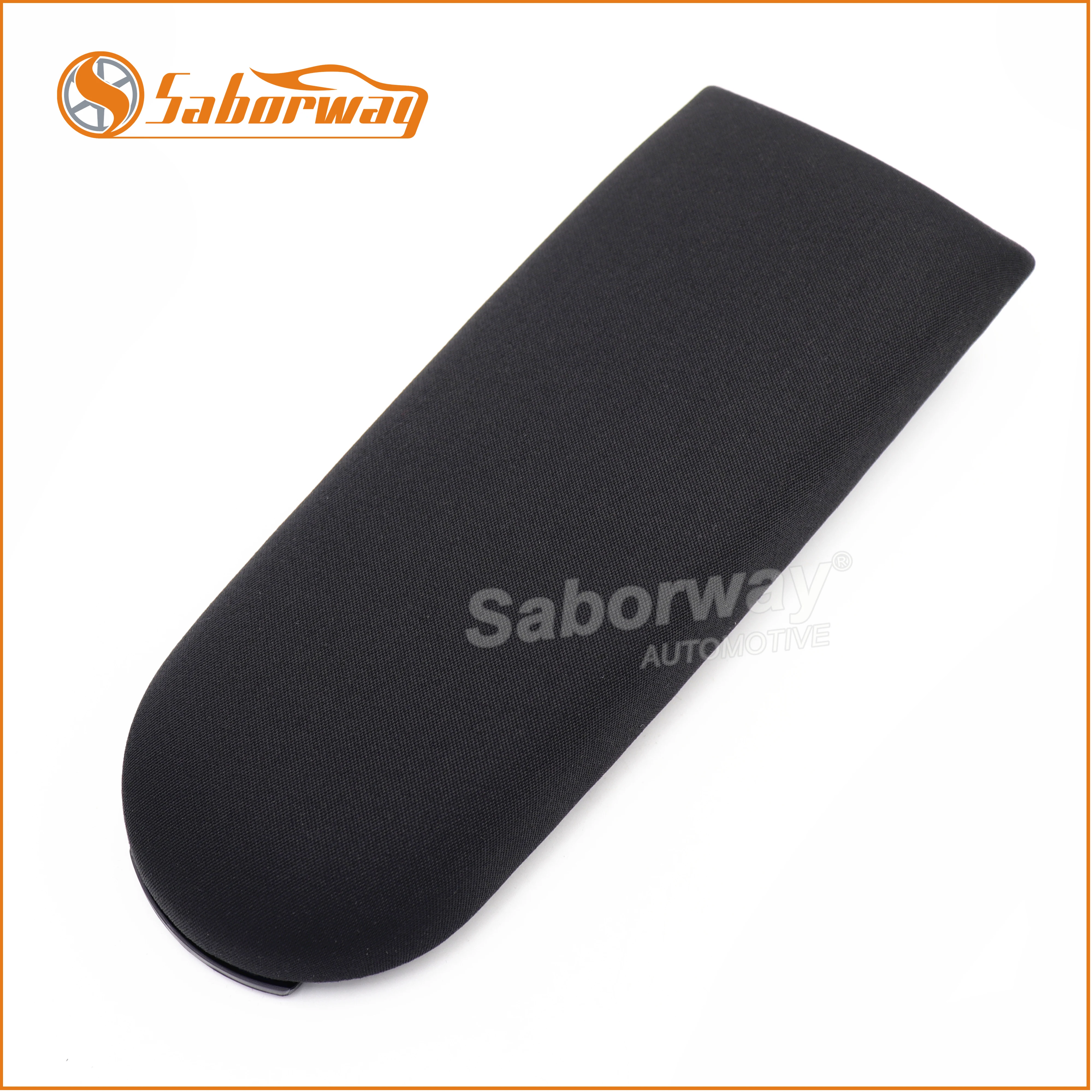 Saborway Black Fabric Car Center Console Armrest Cover Lid For Jetta Golf 4 MK4 BORA Passat B5 Beetle Polo 6R 9N