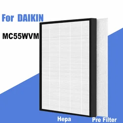 Replacement H13 True Hepa Filter For Daikin MC55WVM Air Purifier