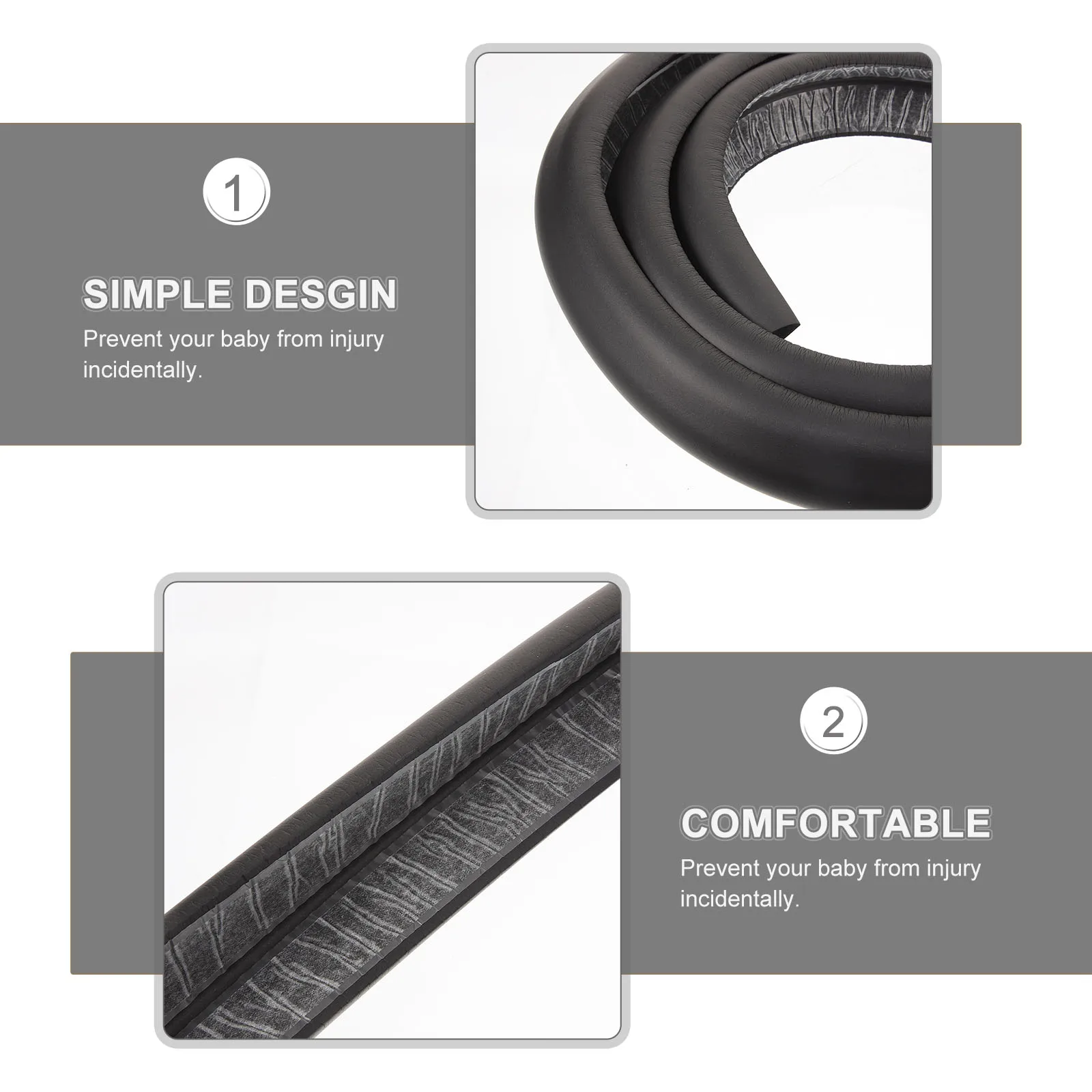 

Детская противоударная полоса, защита края NBR, мягкая защита для детей, угловая защита, стол, стеклянный стол, шкаф, камин, пена