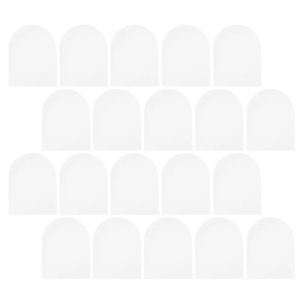 

30 Pcs Tongue Protector Disposable Covers Case Transparent Plastic Oral Health Protection Suitable All Age Groups Bitter