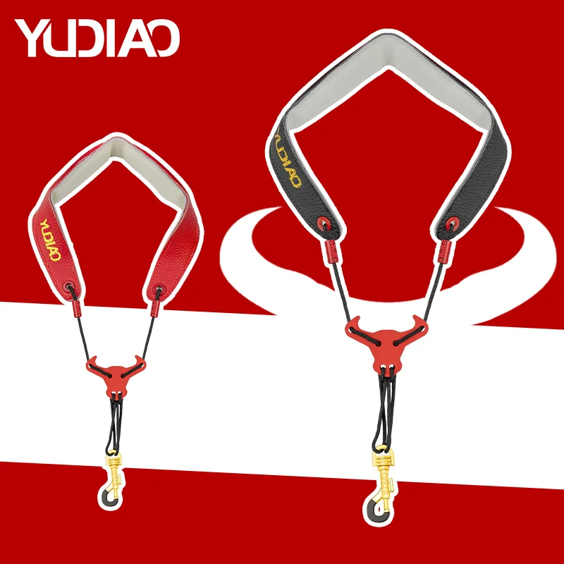 

Saxophone Neck Strap, Suitable for Alto, Tenor, Soprano, Universal Electric Blowpipe Strap, Single-Shoulder Leather Strap
