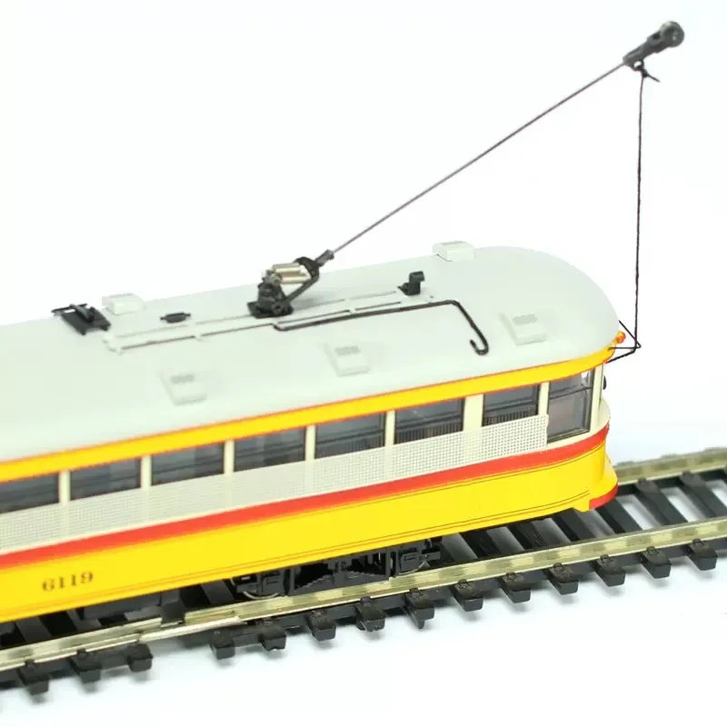 BACHMANN Train Model HO American Series Electric Controlled Simulation Digital PW Street Tram Locomotive with Lighting Effects