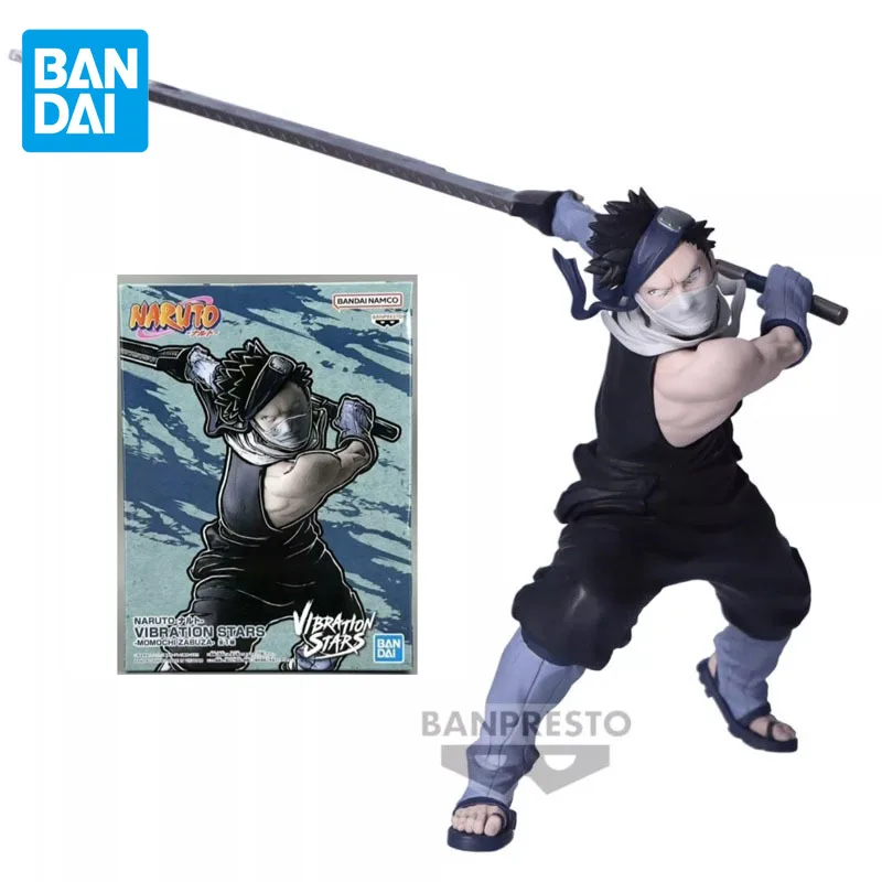 Bandai Original VIBRATION STARS NARUTO Anime Figure Momochi Zabuza Action Figure Toys for Boys Girls Children Birthday Gifts