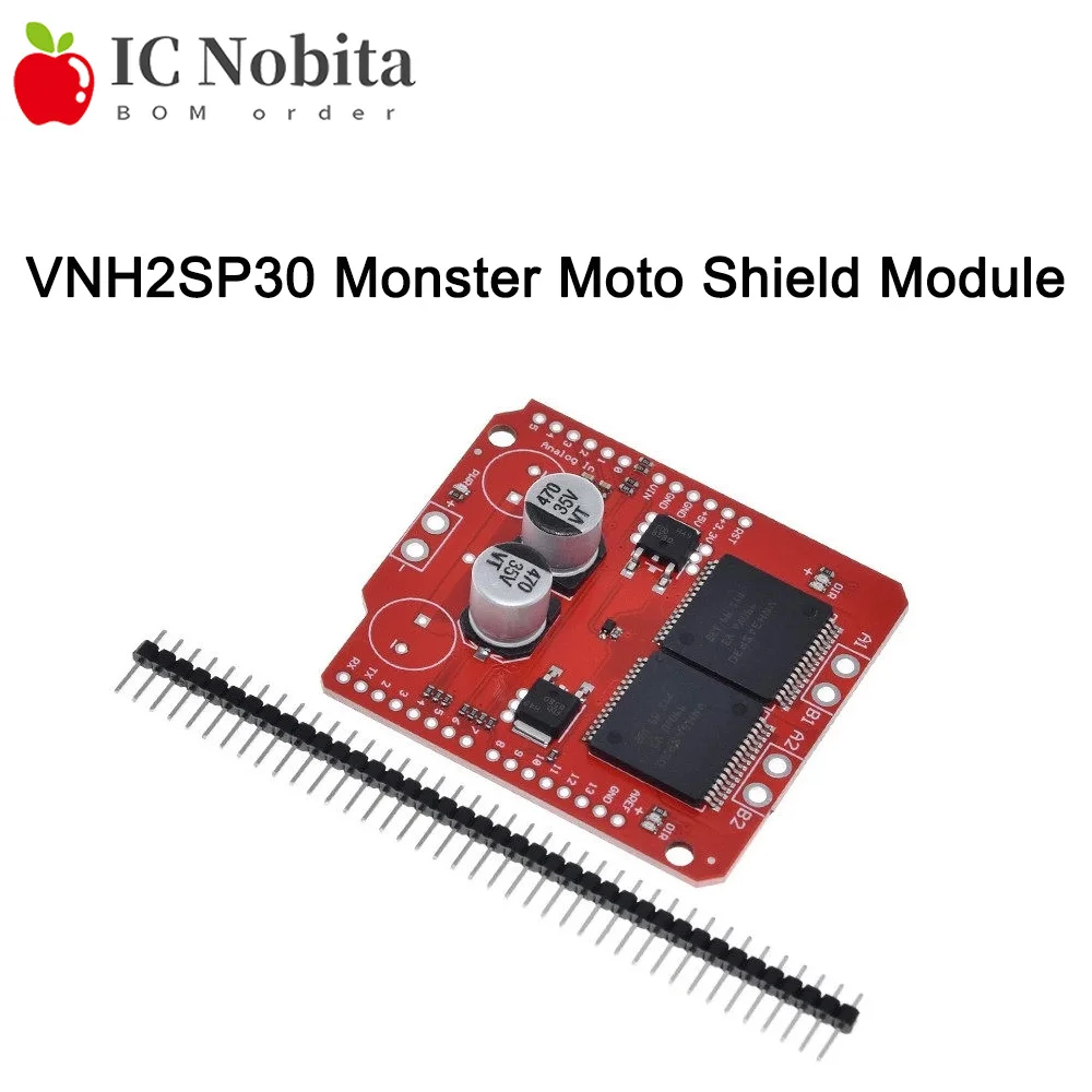 VNH2SP30 Monster Moto Shield Stepper Motor Driver High Current 30A Single/Dual Channel for Arduino Robotics