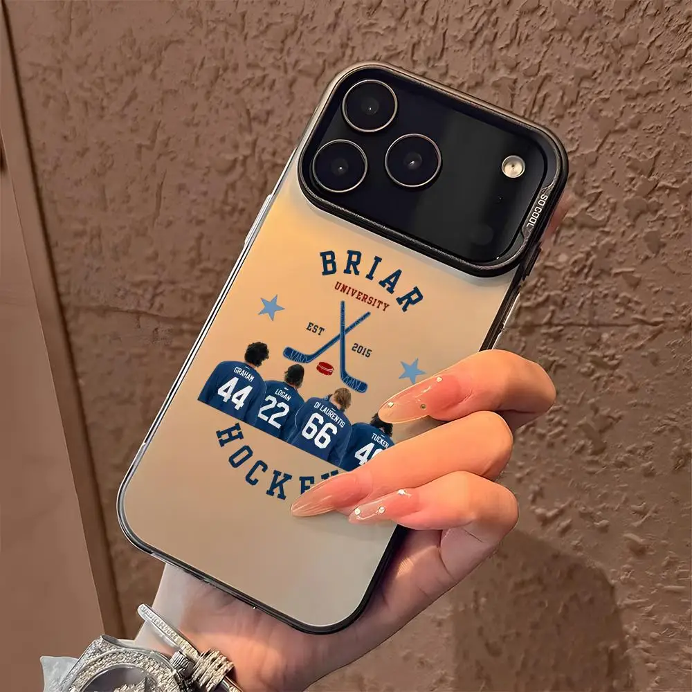 Hot tv O-off Campus Phone Case For iPhone 17 16 15 14 13 12 11 Pro Max Designer Matte Laser Aurora Funda Phone Case - view 2