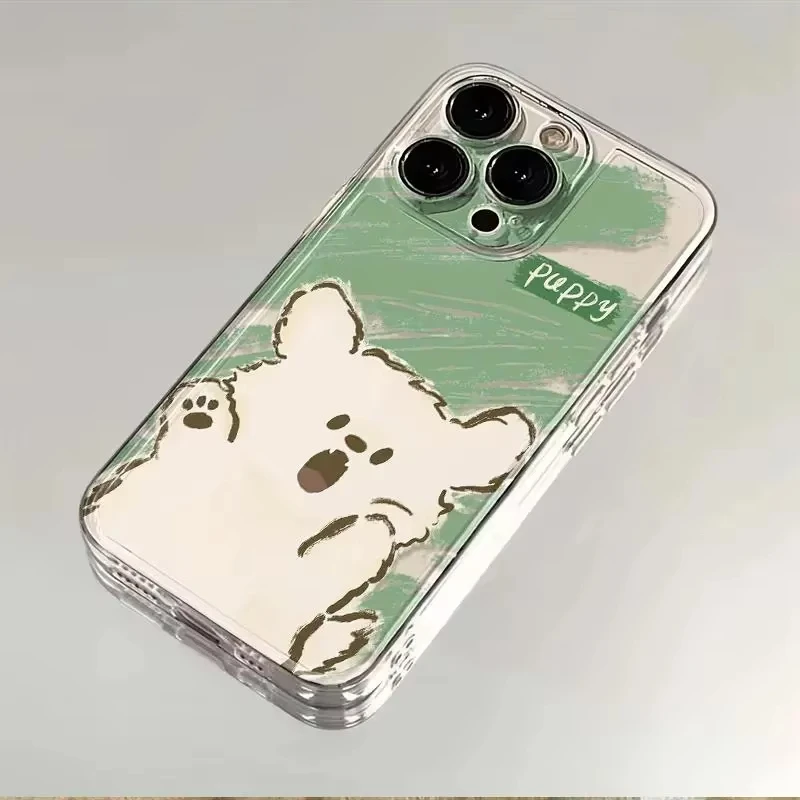 Funny White Dog Pho… - image