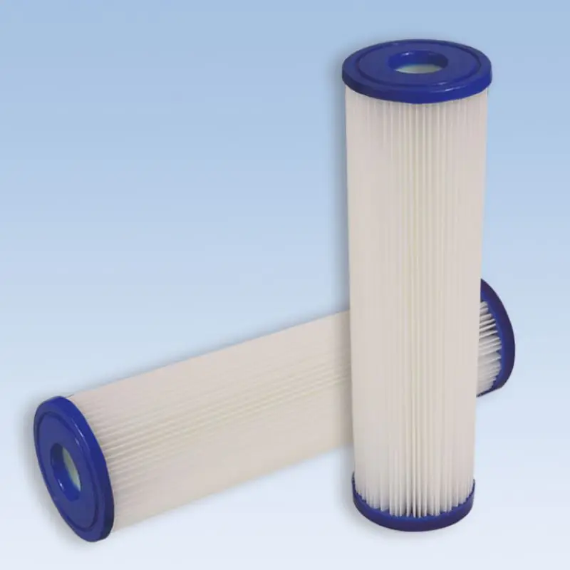 대형 접이식 연못 필터 요소, 수영장 정수 필터 교체, 5 인치, 10 인치