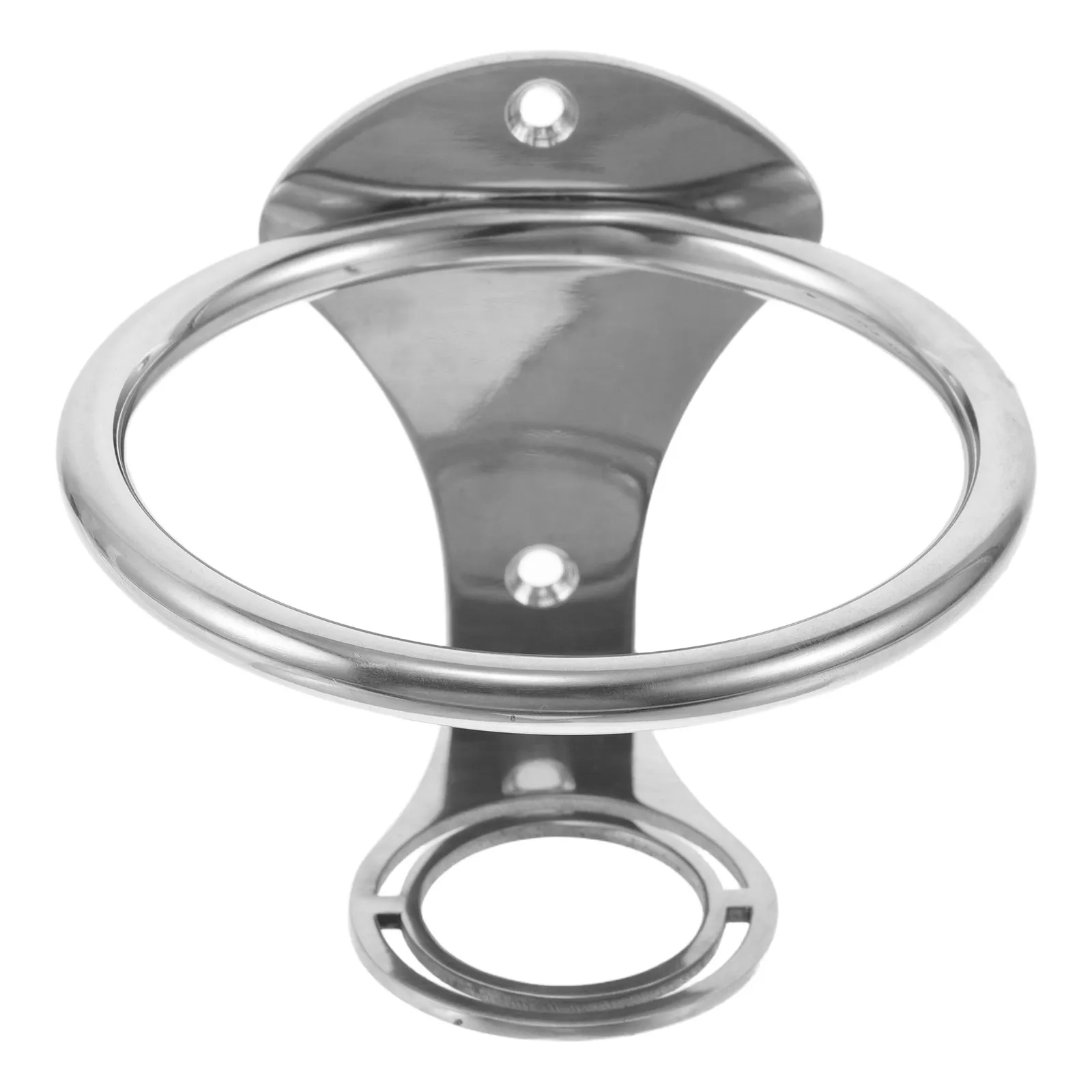 

Stainless Steel Marine Cup Holder Mirror Polished Stable Boat Ring Drink Holder for Yacht Rv Outdoor Beverage Organizer