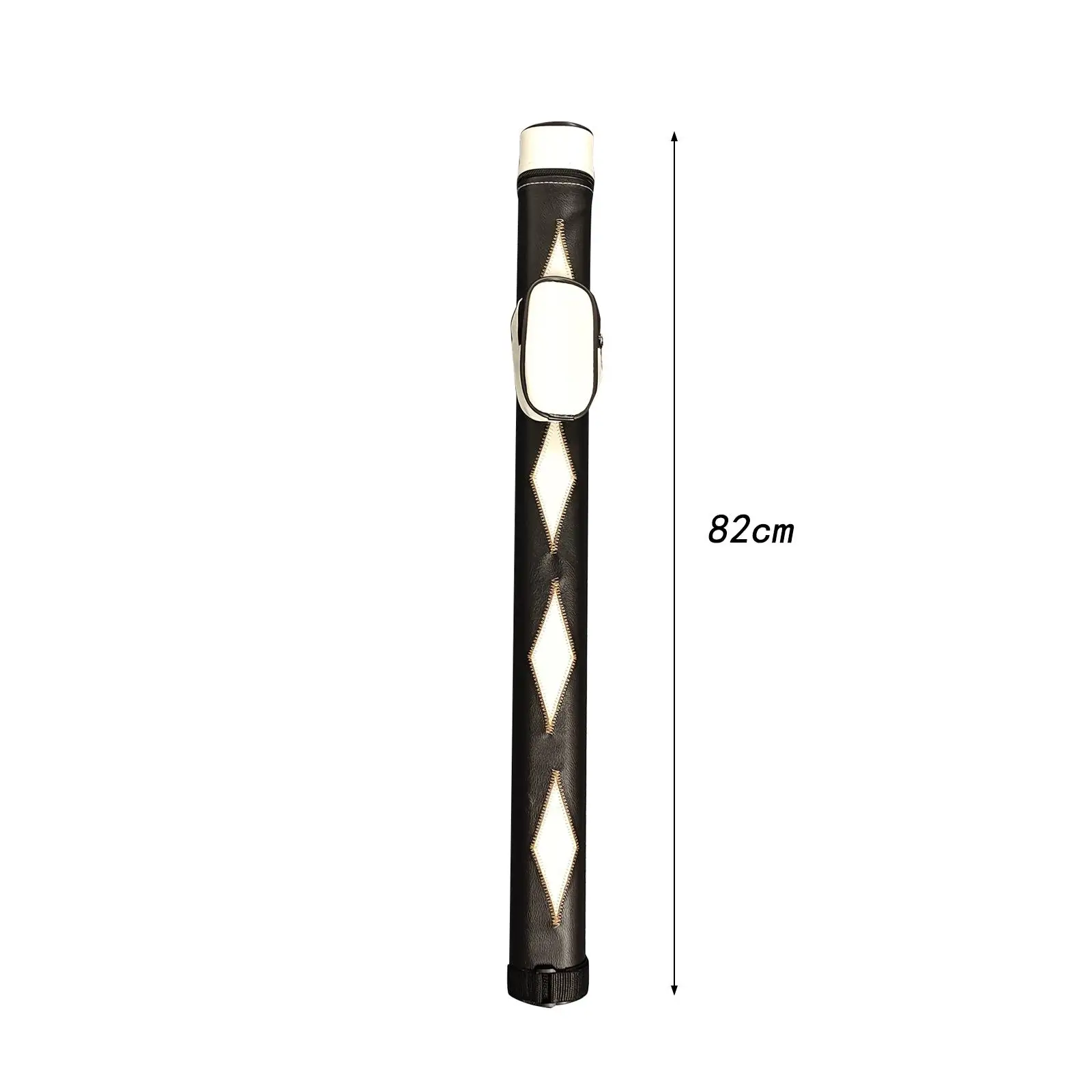 

Pool Cue Case PU Leather Protector Durable Zipper Snooker Cue Storage Pouch for Games Snooker Women Men Billiard Rod Outdoor