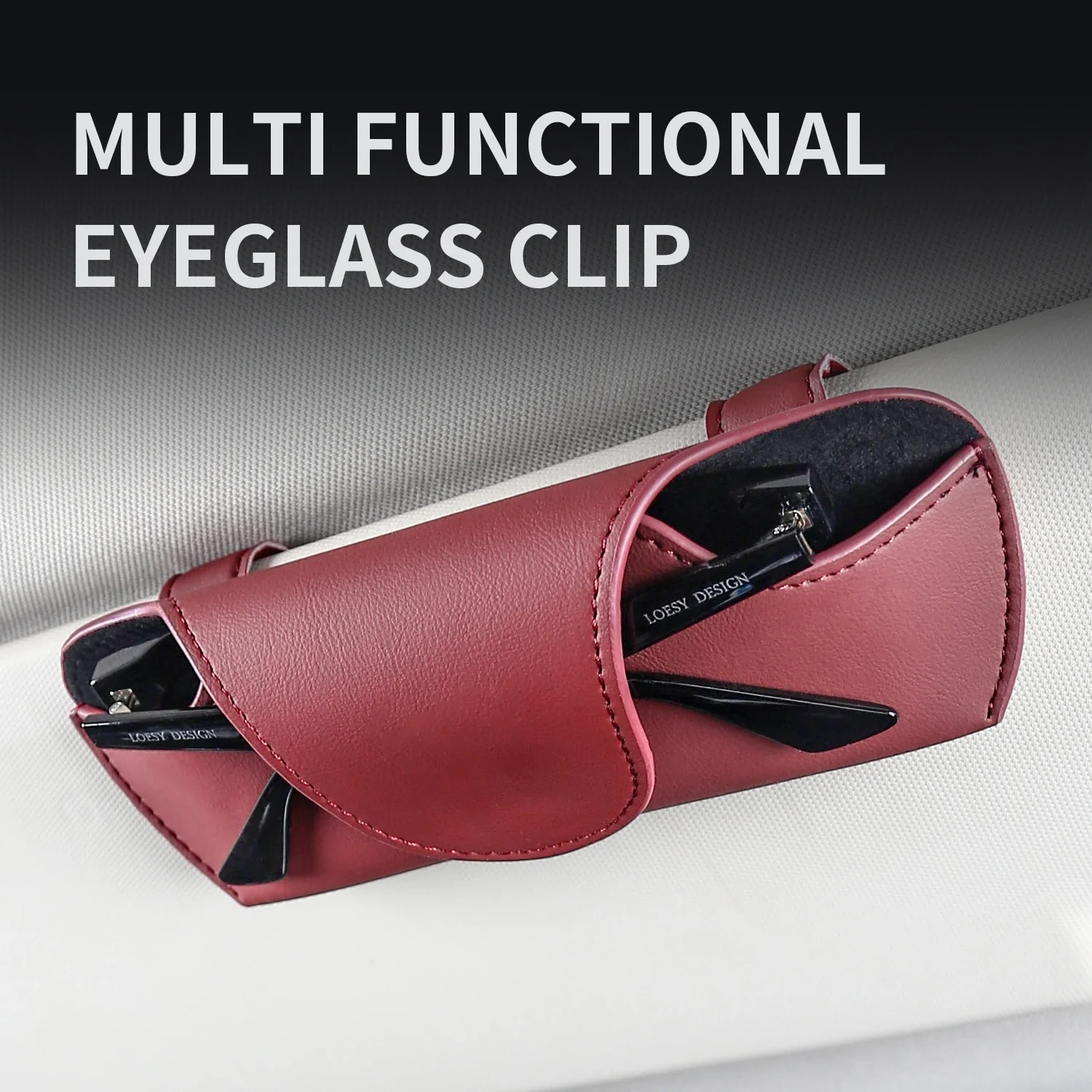 Für Toyota Land Cruiser Prado AVALON Mark X CHR C-HR Corolla Camry RAV4 2014-2023 Auto Brillenetui Sonnenbrillen Halter Box Teile