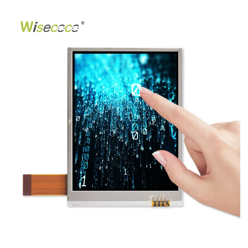 3.7 Inch 640*480 TFT LCD Display 4 Wire Resistive Touch Screen 39 Pin FPC Connector Portrait Type LCD Screen
