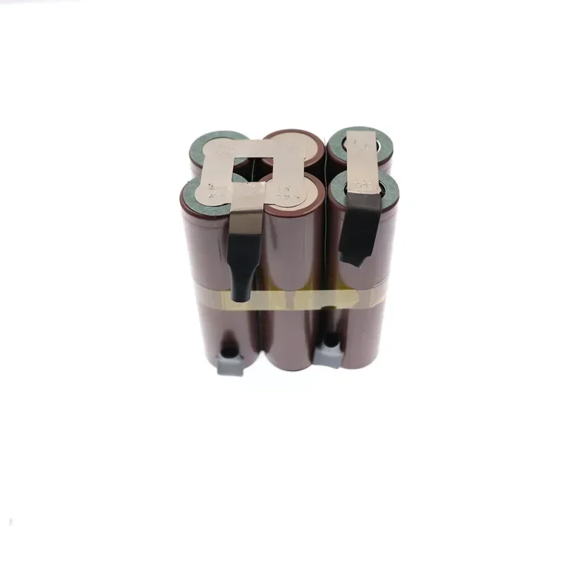 battery 18650 hg2 3000mAh 20amps for 10.8v 12.6v screwdriver battery weld soldering strip 3S 3S2P 12.6v battery pack (customize)
