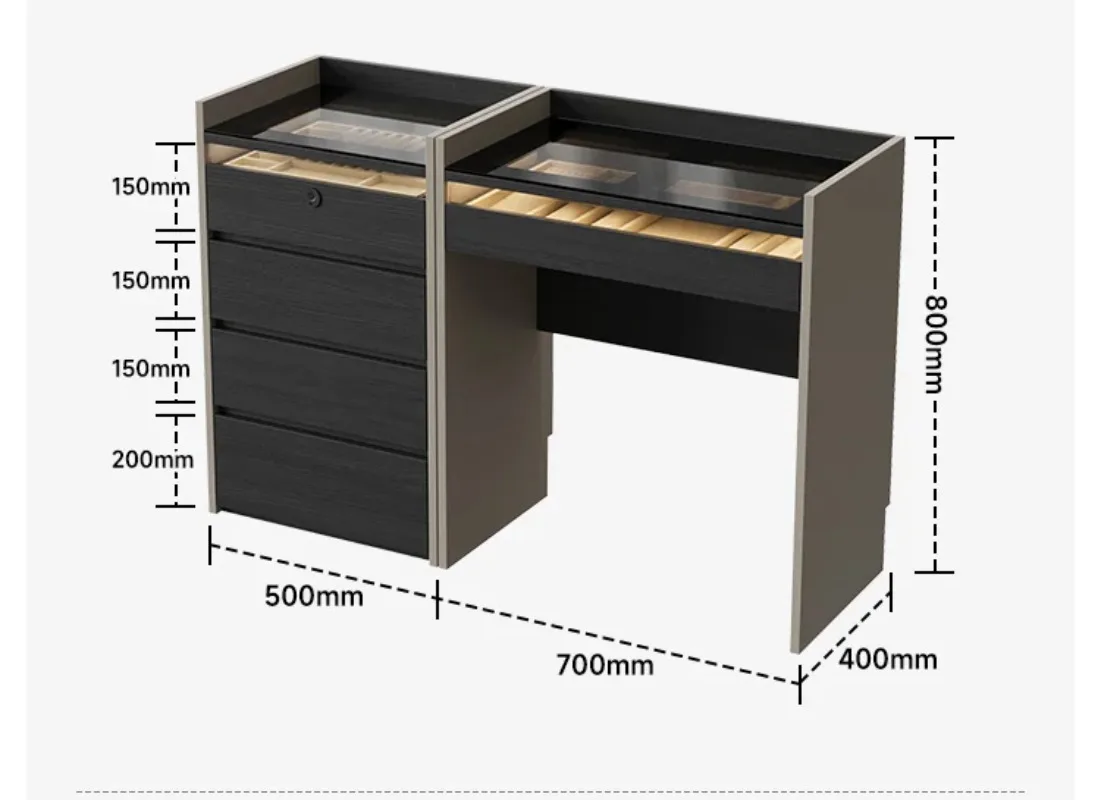 Dresser multi-layer solid wood board integrated chest small apartment new modern
