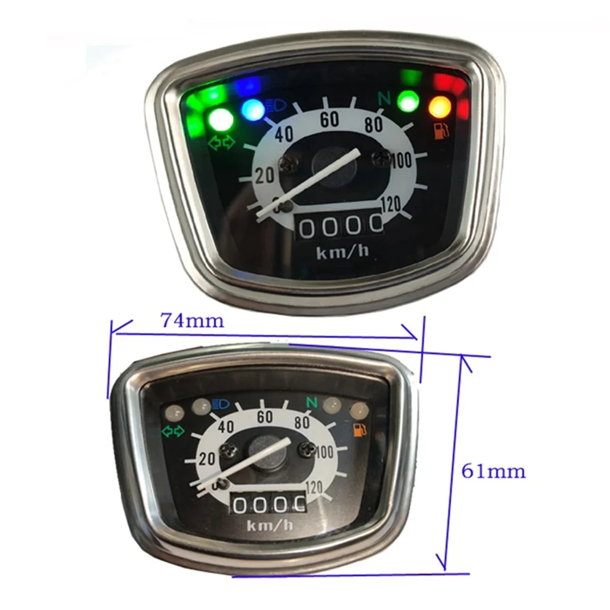 JAS-For Honda Supercub Cub Ca100 C100 C102 C105 C105t Cm91 Motorcycle Speedometer Speedo Meter Odometer