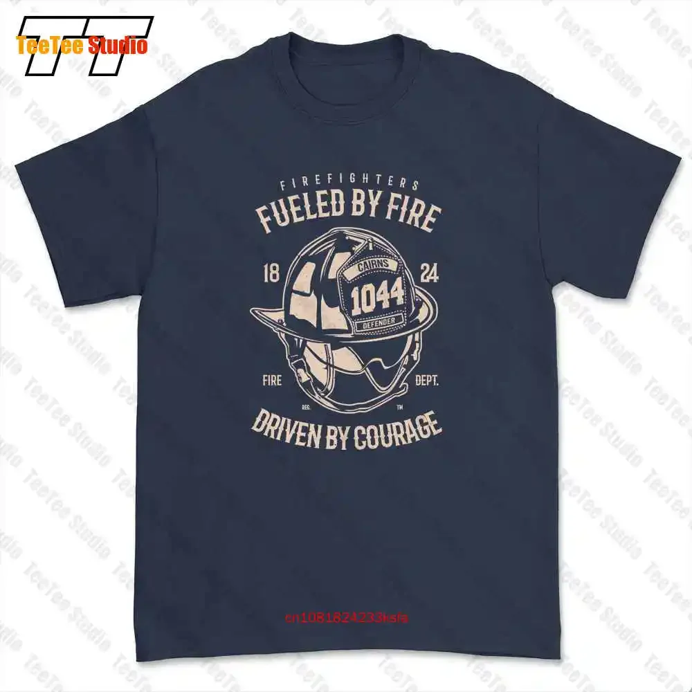 Firefighters Provide Fuel For The Combat Rescue Team A667 T-shirt Tee L6KS