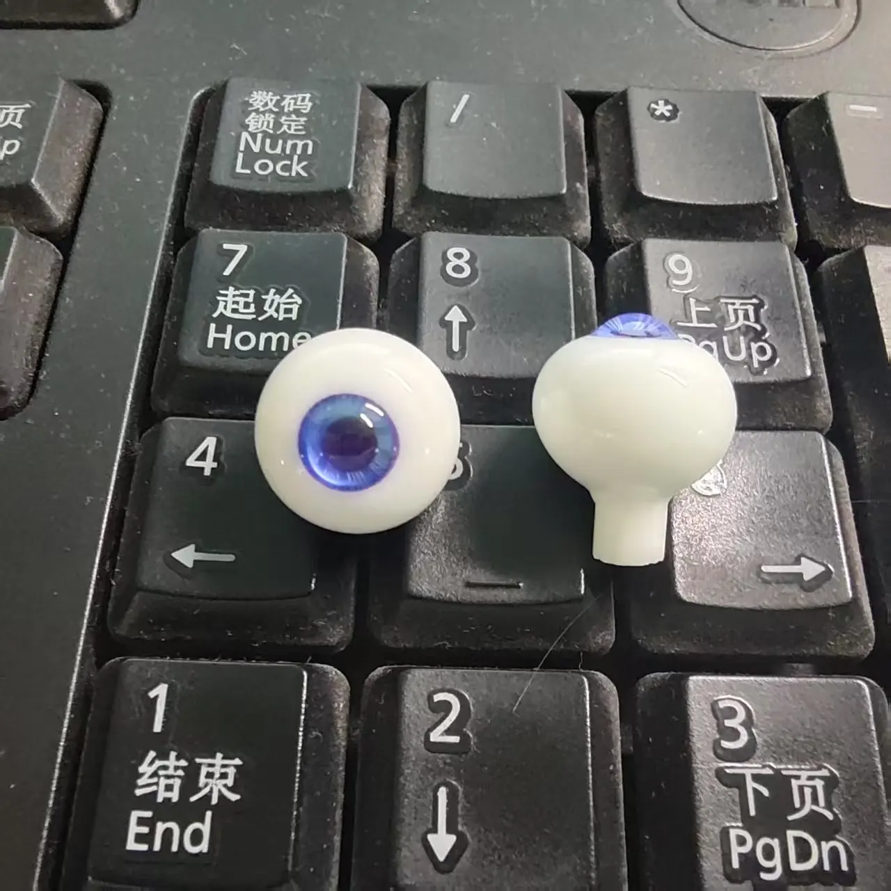 

[wamami] SW07 Handmade Glass Eyes Stunning Indigo Shimmer for BJD and Reborn Doll Carfts 6-24mm Full Size