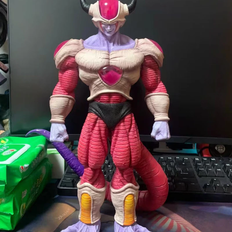 Dragon ball figura frieza figuras forma segunda plataforma frieza estatueta estátua modelo boneca coleção mesa decoração brinquedo presente de aniversário