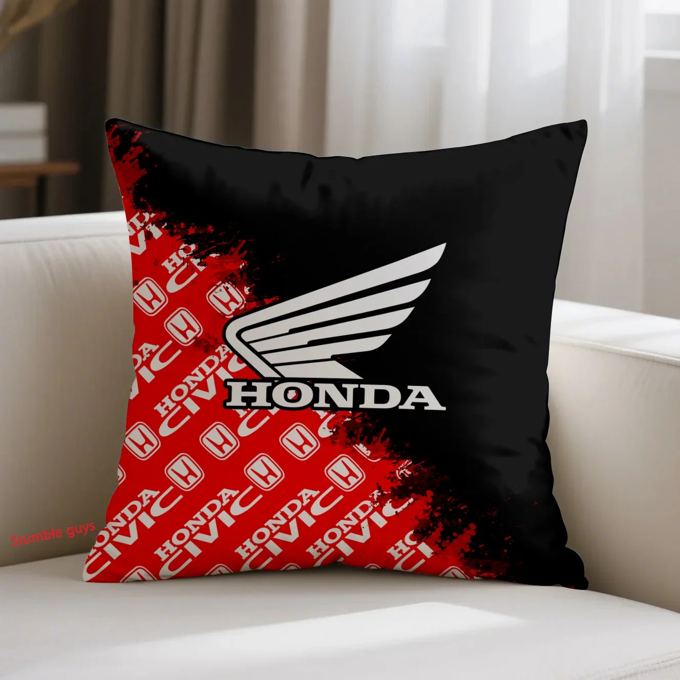 

Honda Sofa Cushion Cover 45X45cm Sports Motorcycle Racing Durable Sofa Sitting