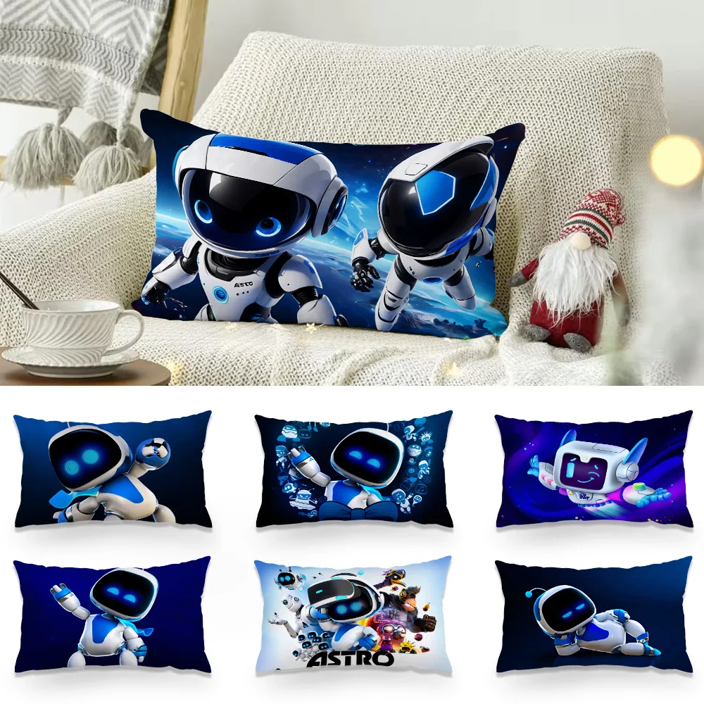 Hot A-Astrobots B-Bots Double-sided Printing Rectangle Pillow Case Bedside Pillowcase Sofa Cushion Cover Room Home Decoration