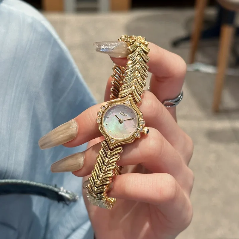 New automatic elegant fashion women's watch light luxury high-end luxury waterproof quartz watch classic trend birthday gift