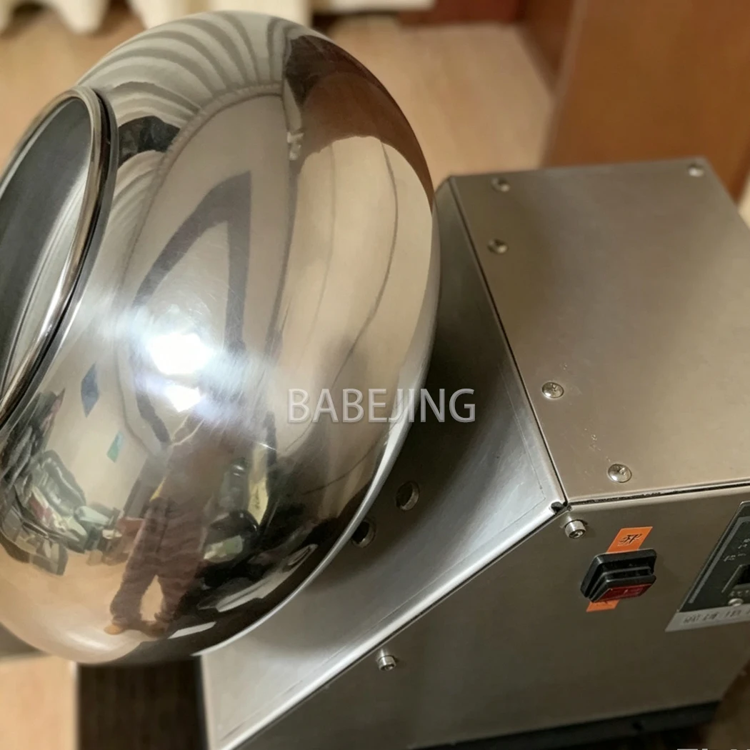 Small‑batch Sugar Coating Pan Candy Polisher for Nut Chocolate Tablet Pill Desktop Lab Machinery
